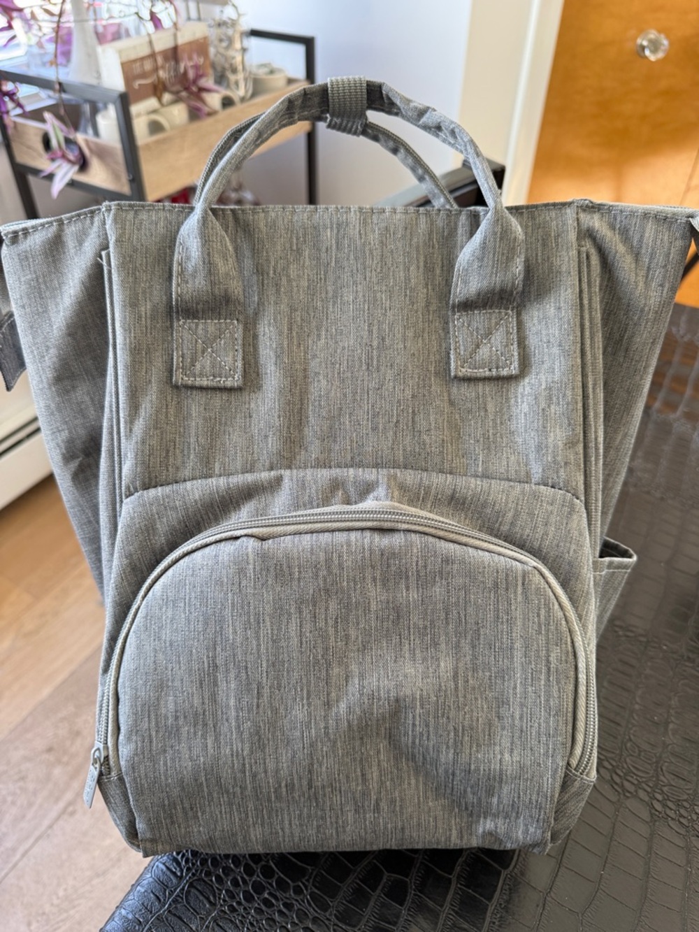 Source Unknown Gray Unisex   Casual Backpack